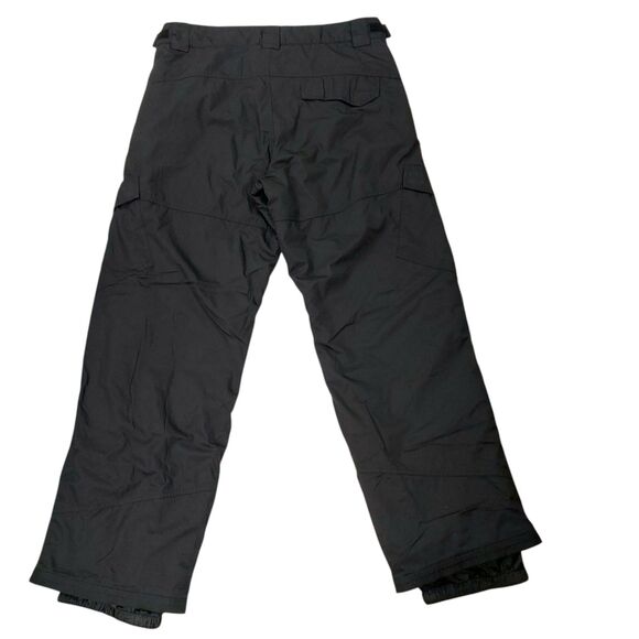 Polar Edge Snow Cargo Pants Mens XL Black Nylon Winter Insulated Snowboard - Picture 5 of 11
